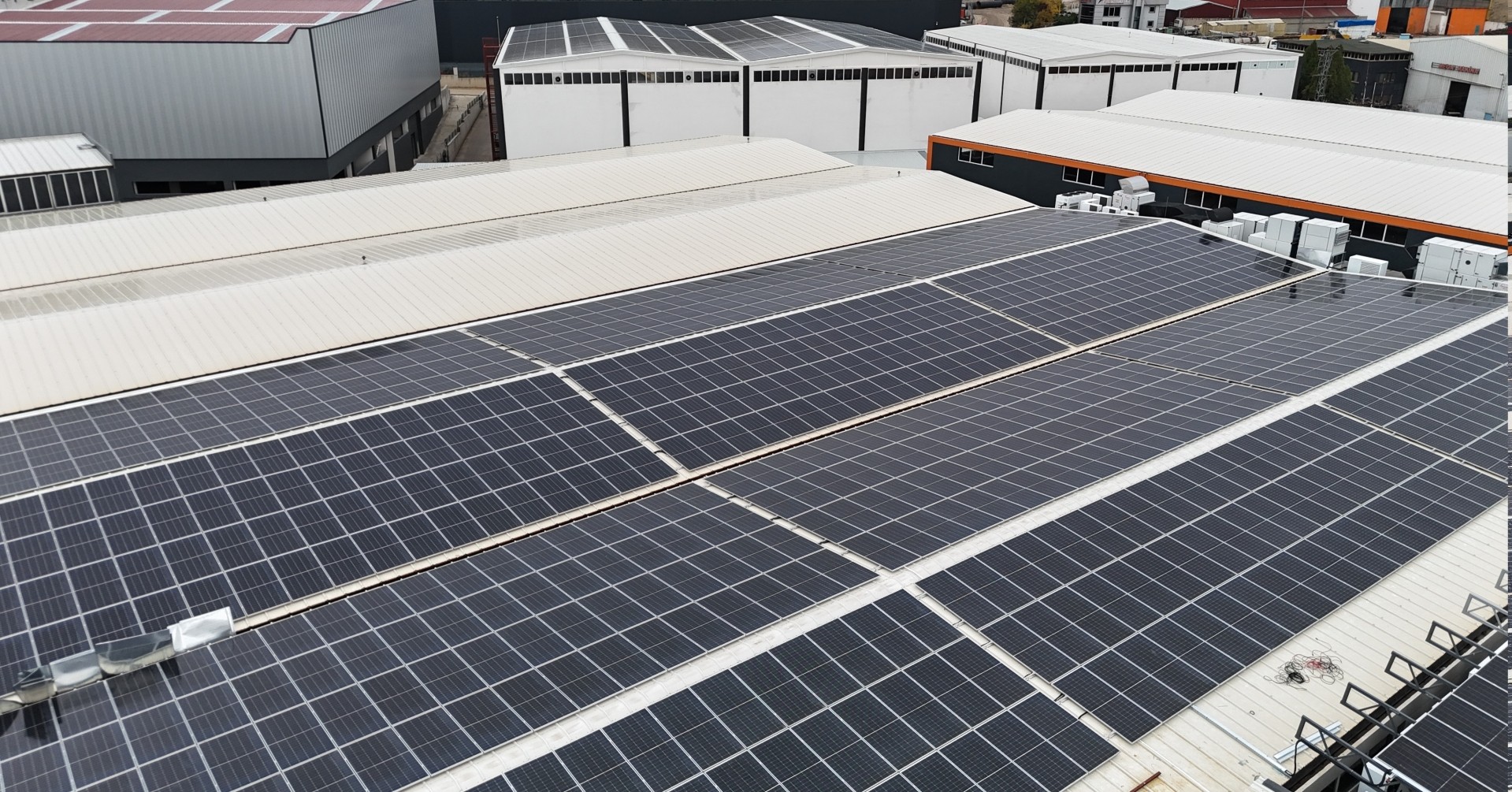 Kazan Saray Fabrika Çatı GES