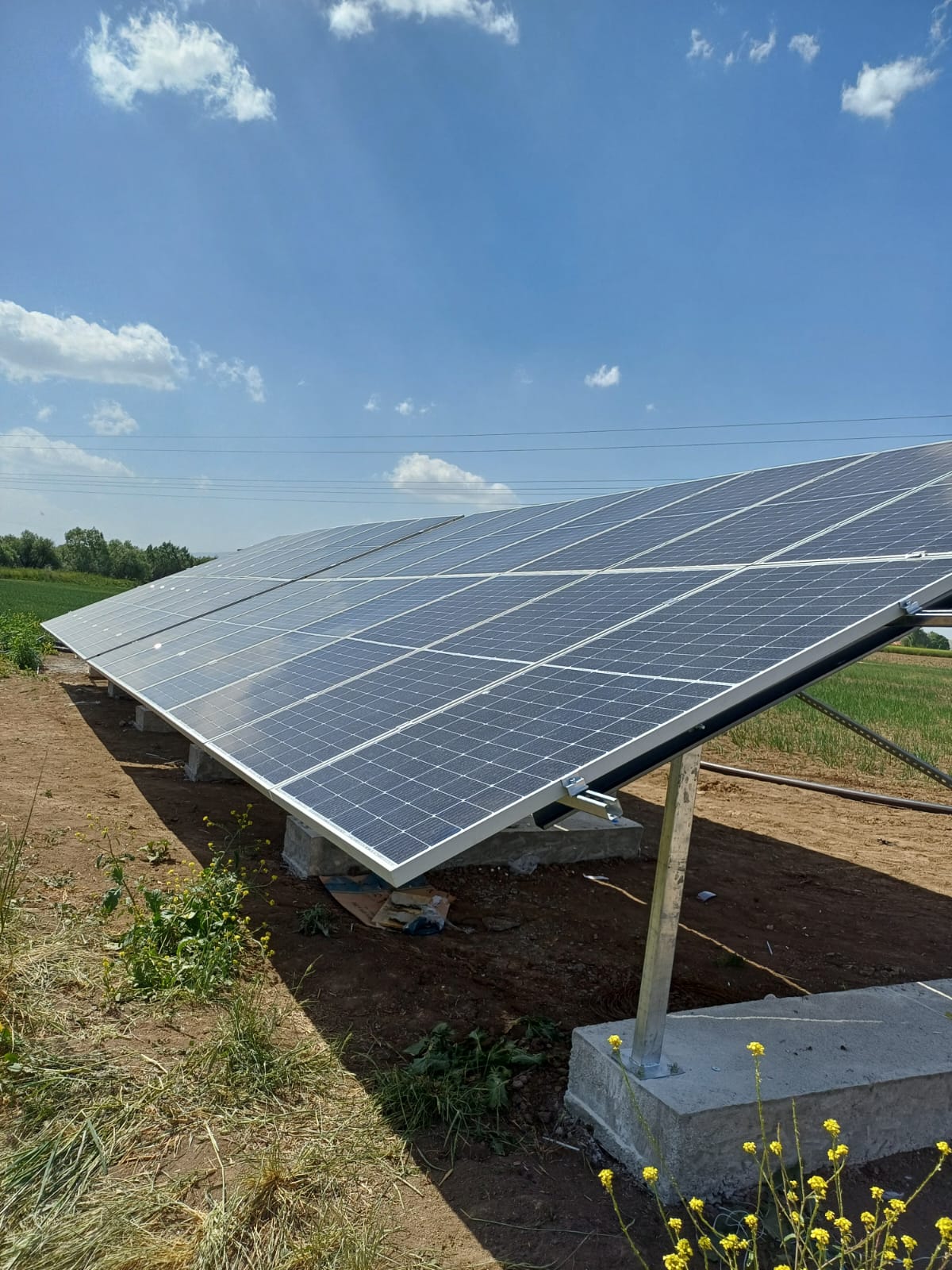 Güneş Enerjisi Santrali Tarımsal Sulama