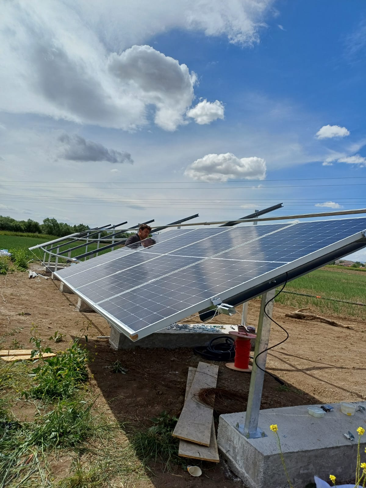 Güneş Enerjisi Santrali Tarımsal Sulama